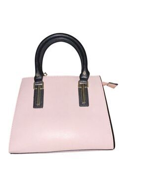 Call It Spring Pink Tote Bag Black Handles